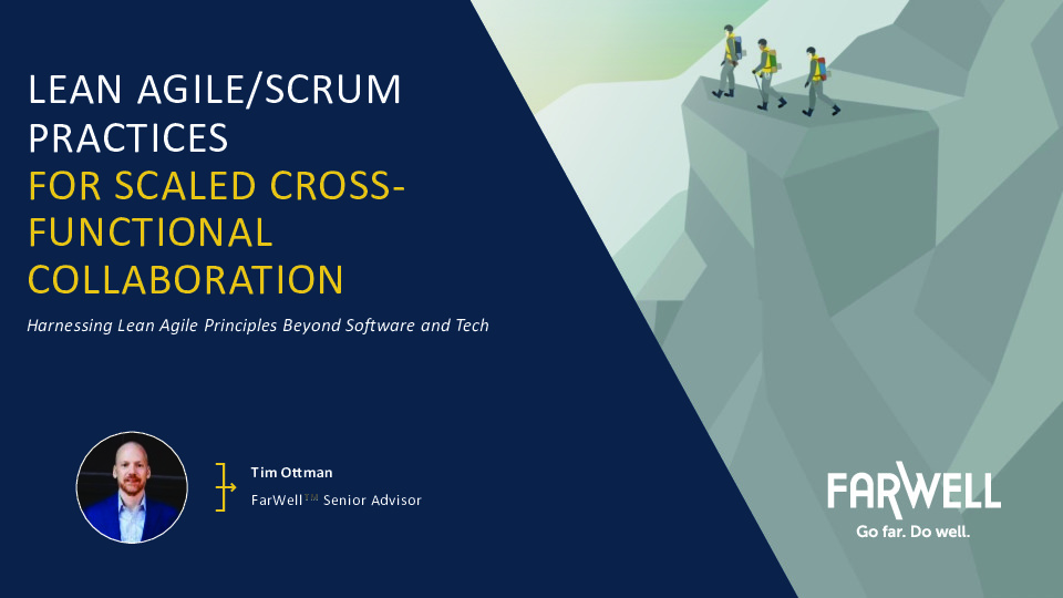 3. Farwell Presentation Slides - Lean Agile-Scrum Practices for Scaled Cross-Functional Collaboration  .pdf thumbnail